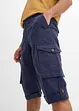 Bermuda cargo lunghi in misto lino, regular fit, bonprix