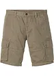 Bermuda cargo in puro cotone, regular fit, bonprix