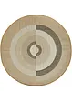 Tappeto rotondo da interno ed esterno in fantasia grafica, bpc living bonprix collection