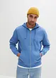 Felpa con zip e cappuccio, bonprix