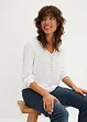 Maglia lunga in misto viscosa, bonprix