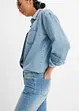Jeans bootcut elasticizzati, vita media, bonprix