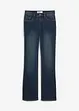 Jeans elasticizzati bootcut, a vita media, bonprix