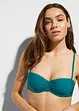Bikini a balconcino con spalline aggiuntive da legare al collo (set 2 pezzi), bonprix
