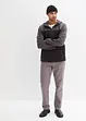 Pantaloni regular fit in twill di puro cotone, straight, bonprix