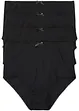 Slip a vita alta in cotone leggero (pacco da 4), bonprix
