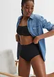 Slip a vita alta in cotone leggero (pacco da 4), bonprix
