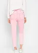 Pantaloni in twill cropped in look usato, bonprix