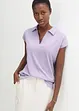 Maglia con colletto polo aperto, bonprix