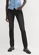 Jeans ultra elasticizzati con cinta comoda straight, vita media, bonprix