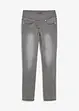 Jeans ultra elasticizzati con cinta comoda straight, vita media, bonprix