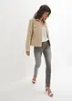 Jeans ultra elasticizzati con cinta comoda straight, vita media, bonprix