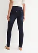 Jeans ultra elasticizzati con cinta comoda straight, vita media, bonprix
