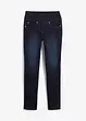 Jeans ultra elasticizzati con cinta comoda straight, vita media, bonprix