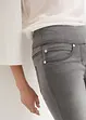 Jeans ultra elasticizzati con cinta comoda straight, vita media, bonprix