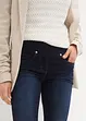 Jeans ultra elasticizzati con cinta comoda straight, vita media, bonprix