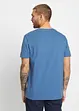 Maglia serafino a maniche corte in puro cotone biologico, bonprix