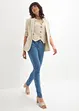 Jeans super stretch slim fit, vita media, bonprix