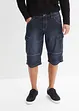 Bermuda cargo lunghi in jeans leggeri, relaxed fit, bonprix