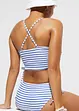 Bikini a fascia con spalline rimovibili (set 2 pezzi), bonprix