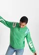 Felpa oversize in misto cotone morbido, bonprix