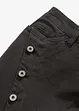 Pantaloni in twill di misto cotone elasticizzato, bonprix