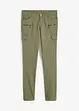 Pantaloni cargo in misto cotone elasticizzato, bonprix