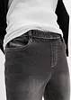Jeggings skinny con cinta comoda, vita media, bonprix