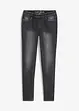Jeggings skinny con cinta comoda, vita media, bonprix