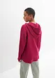Blusa in mussola di puro cotone con cappuccio, bonprix