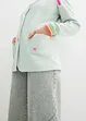 Blazer in felpa di misto viscosa, bonprix