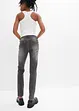 Jeggings skinny con cinta comoda, vita media, bonprix