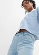 Jeggings skinny con cinta comoda, vita media, bonprix