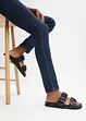 Jeggings skinny con cinta comoda, vita media, bonprix