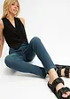 Jeggings skinny con cinta comoda, vita media, bonprix