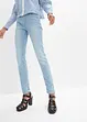 Jeggings skinny con cinta comoda, vita media, bonprix