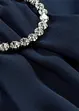 Miniabito a strati con accessorio decorativo, bonprix