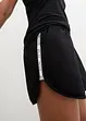 Pantaloni corti sportivi con righe a contrasto, bonprix