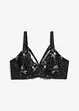 Reggiseno minimizer con ferretto e ricami, bonprix