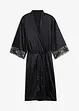 Kimono in satin con ricami, bonprix