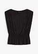 Maglia smanicata con spalle imbottite, bonprix