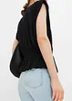 Maglia smanicata con spalle imbottite, bonprix