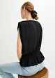 Maglia smanicata con spalle imbottite, bonprix