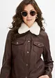 Giacca bomber in similpelle, bonprix