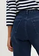 Jeans barrel shape con cinta comoda, a vita alta, bonprix