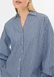 Camicia lunga oversize in puro cotone, bonprix