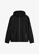 Softshell con cappuccio taglio bomber, bonprix