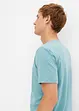 T-shirt Essential elasticizzata con cotone biologico, bonprix