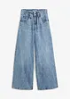 Jeans wide leg, a vita alta, bonprix