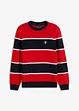 Maglione in color block con cotone riciclato, bonprix